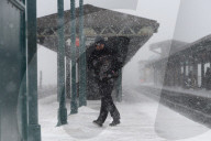 NEWS - USA: Heftige Schneefälle in New York