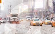 NEWS - USA: Heftige Schneefälle in New York
