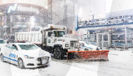 NEWS - USA: Heftige Schneefälle in New York