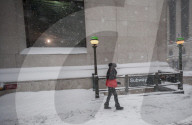NEWS - USA: Heftige Schneefälle in New York