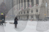 NEWS - USA: Heftige Schneefälle in New York