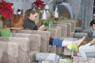 EXKLUSIV - Jennifer Garner gönnt sich eine Pedicure