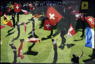 Fahnenschwingen, 22. Eidgenössisches Jodlerfest in Sarnen 1993