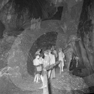 Rettungsaktion für die Forscher der Höllochgrotten, 1952