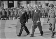 König Olav von Norwegen und Bundespräsident Willy Spühler, Bern 1968