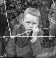 Quarantäne-Lager für Auslandschweizer in Neuenburg 1945