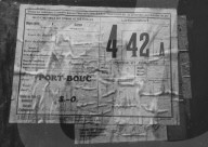 Zolldeklaration des Spediteurs; Waren aus Port-Bou, Spanien; 1944