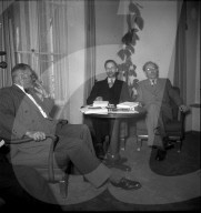 Deutsche Politiker informieren über Lage in Deutschland, 1948