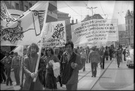 1. Mai Umzug in Zürich 1972
