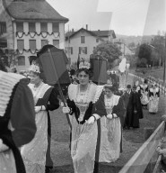 Fronleichnams-Prozession in Appenzell, 1940