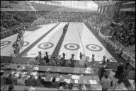 Curling-WM 1974: Siegerehrung und Schlusszeremonie