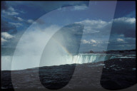 Niagara Fälle mit Regenbogen 1976