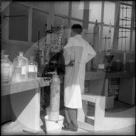Labor-Praktikum am Chemie-Institut, ETH Zürich um 1955