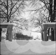 Platzpromenade in Zürich, 1941