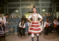 Folklore-Tänzer in Budapest, 1997