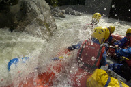 River Rafting auf dem Vorderrhein, 2004