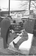 Demonstation gegen Wohnungsnot, Zürich 1982