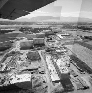 CERN Baustelle bei Meyrin 1962