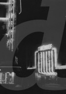 Aufhebung der Verdunkelung 1944: Kino-Leuchtreklame