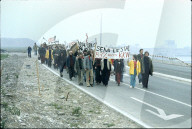 Besetzung des Baugeländes für das geplante KKW Kaiseraugst 1975 