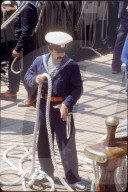 Marinekadett; russisches Segelschulschiff "Sedov" 1990