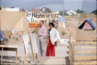 Besetzung des Baugeländes für das geplante KKW Kaiseraugst 1975 