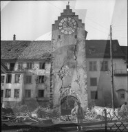 WK 2: Bombardierung Stein am Rhein, 1945; Quartier beim Untertor