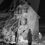 WK 2: Bombardierung in der Schweiz; Bombenabwurf Zürich 1940