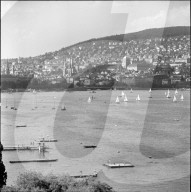 Zürich mit See, Sommer 1958