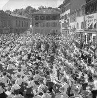 Kinder am Schweizerischen Handharmonika-Fest, 1958