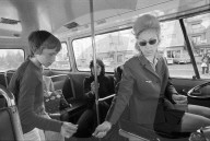 Buschauffeuse, Lausanne 1972