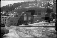 Neues Parkhaus in St. Moritz 1969