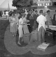 Zürich, Betriebsfest der Lumina AG; 1949