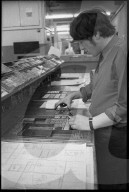 Druckerei und Setzerei der Jean Frey AG, 1970
