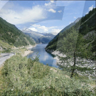 Sambuco Stausee im Maggia-Tal 1975