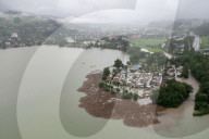 Hochwasser Schweiz 2005: Sarnen, August 2005