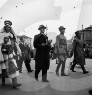 Philipp Etter und General Guisan am Sechseläuten in Zürich, 1939