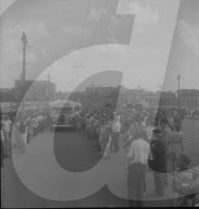 Schweizer am Weltjugendfestival in Moskau, 1957