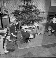 Weihnachten im Pestalozzi Kinderdorf Trogen, 1950