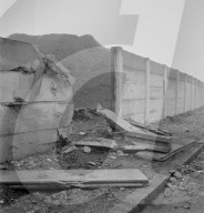 WK 2: Geschosseinschläge im Basler Rheinhafen, 1944