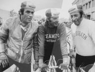 Mäni Weber, Bruno Michaud, Ferdi Kübler 1971