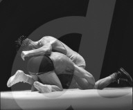 Olympische Spiele Rom 1960: Douglas Blubaugh gegen Bruggmann
