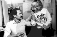 Dietmar K. Guggenbichler mit Kind, 1984