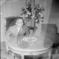 König Hussein von Jordanien an seinem 24. Geburtstag, 1959