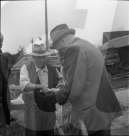 Schafscheid in Brienzwiler, 1941