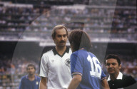Fussball-WM Final 1982: Italien - Deutschland; Stielike, Conti