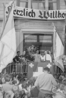 Tour de France 1950: Empfang für den Sieger Ferdi Kübler 