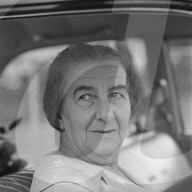 Israels Aussenministerin Golda Meir, Kloten 1964
