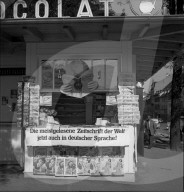 City-Kiosk der Azed AG: Werbung für "Das Beste", 1948