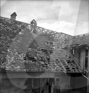 WK 2: Bombardierung in der Schweiz; Bombenabwurf in Riggisberg, 1943